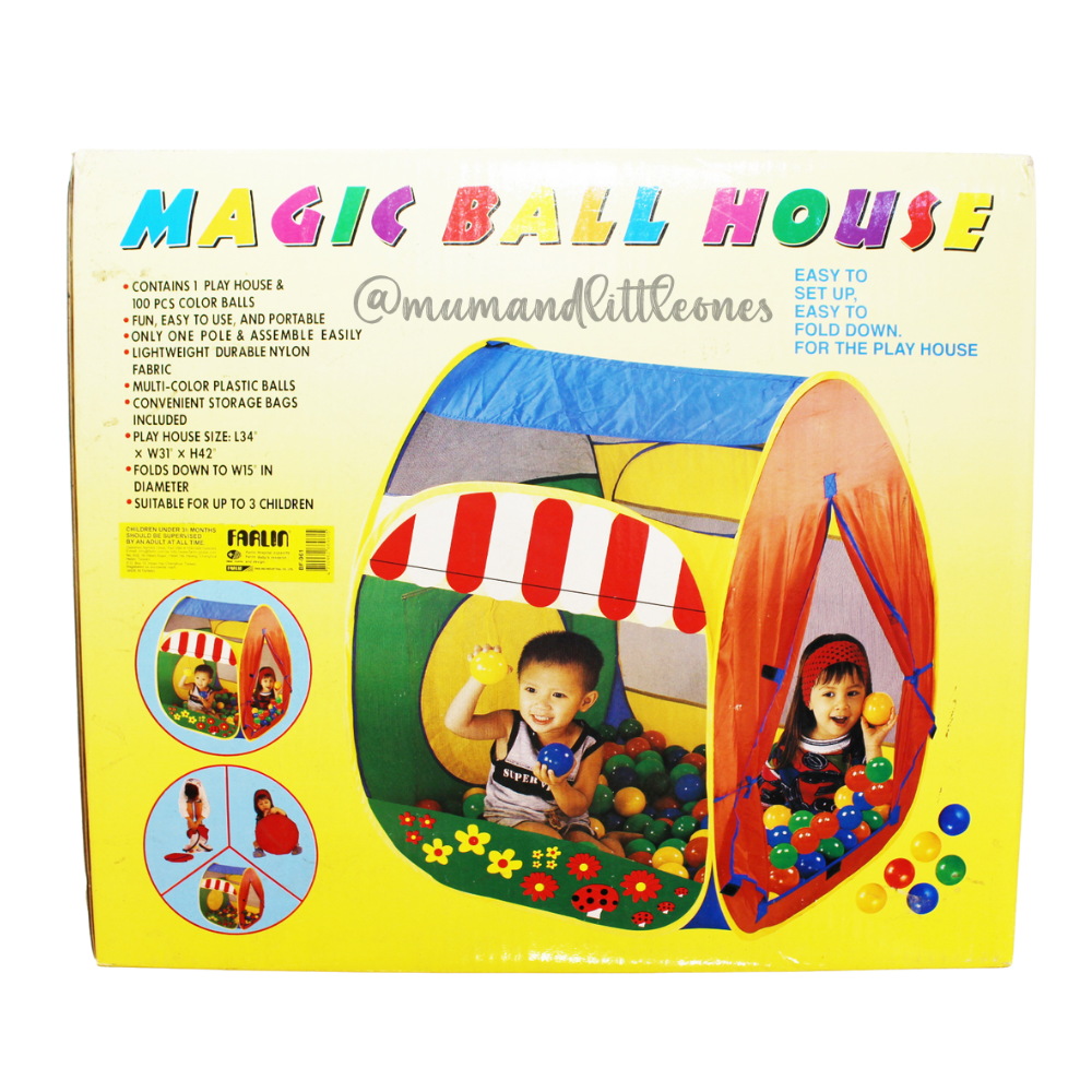 Farlin Magic Ball House Multicolor