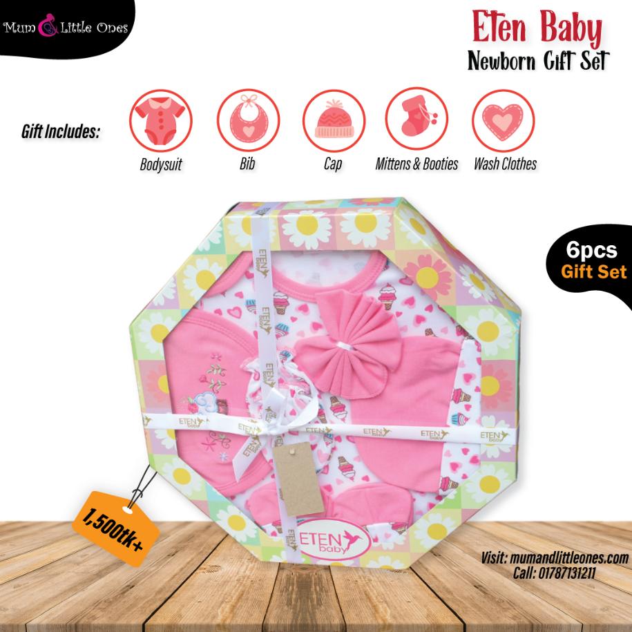 Eten Baby Newborn Gift Set (6pcs)