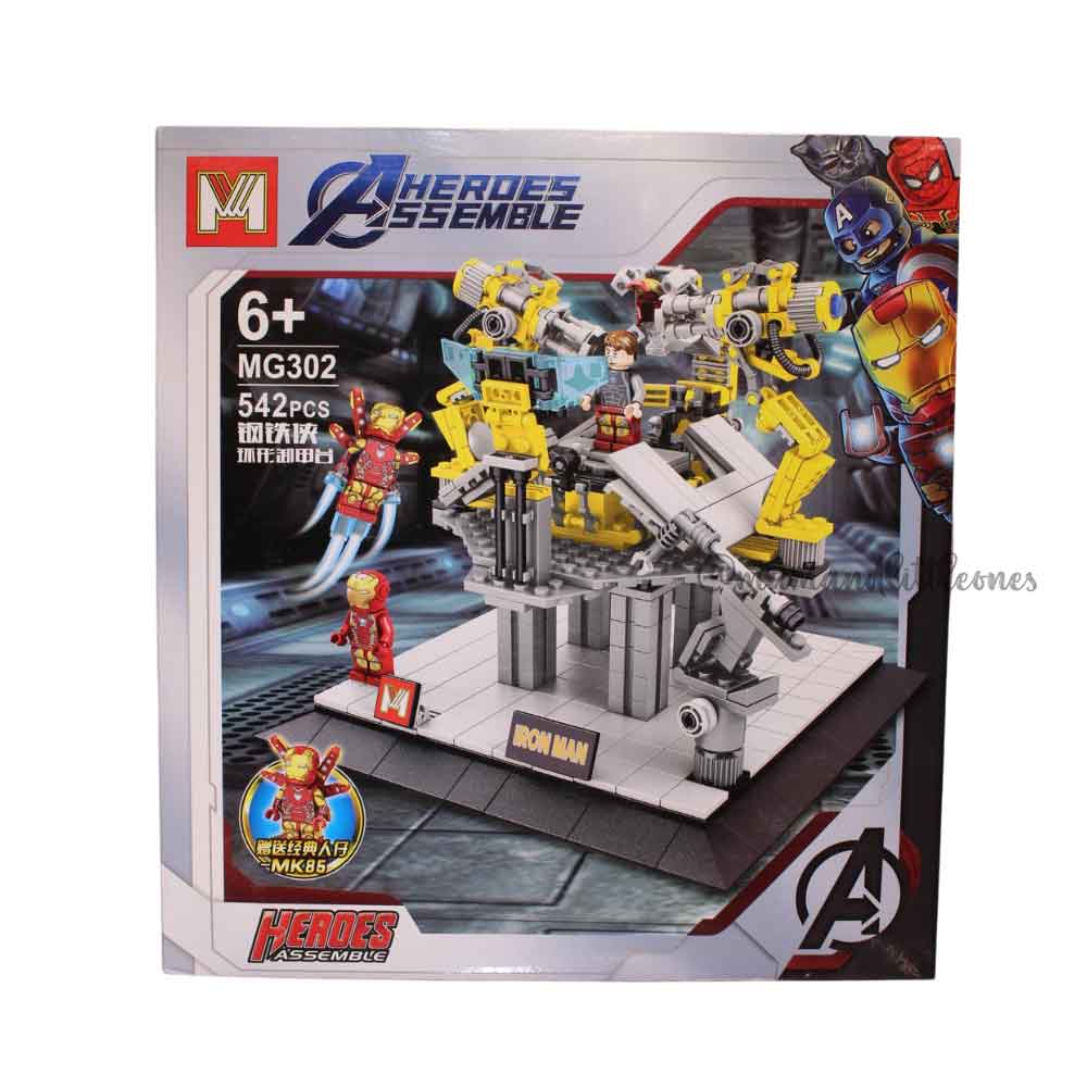 Lego heroes discount assemble iron man