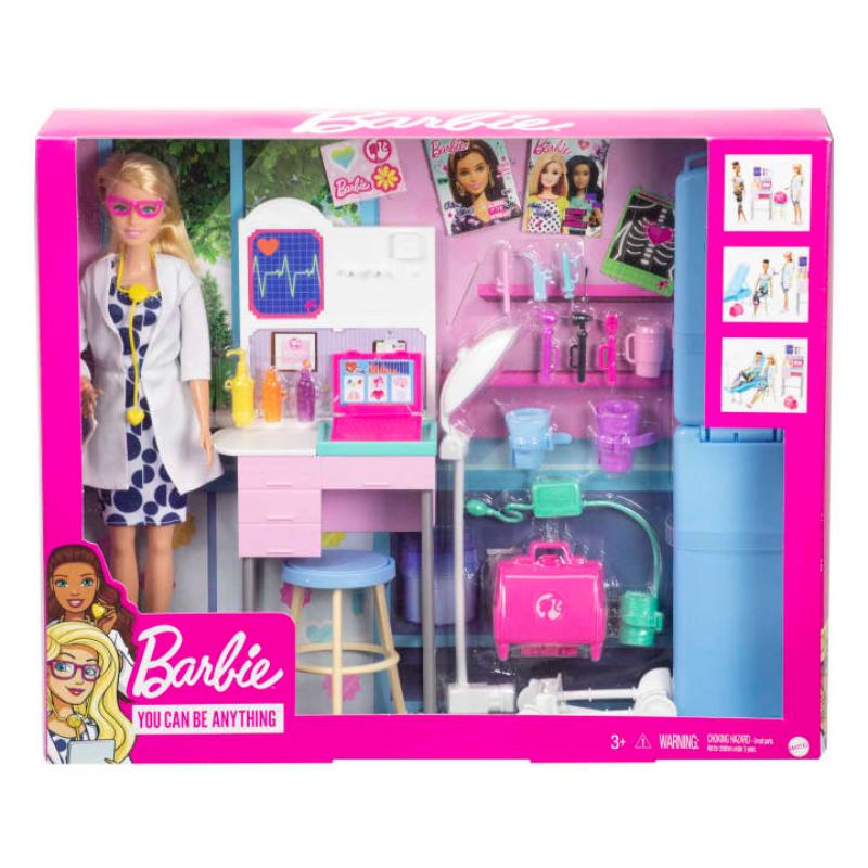 Barbie Medical Doctor Doll And Playset