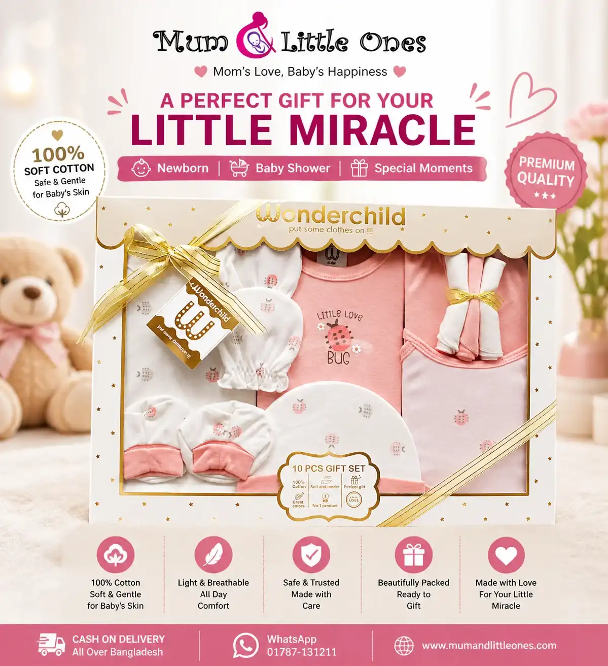 Little Princess Premium Gift Set (0–6 Months)A56911