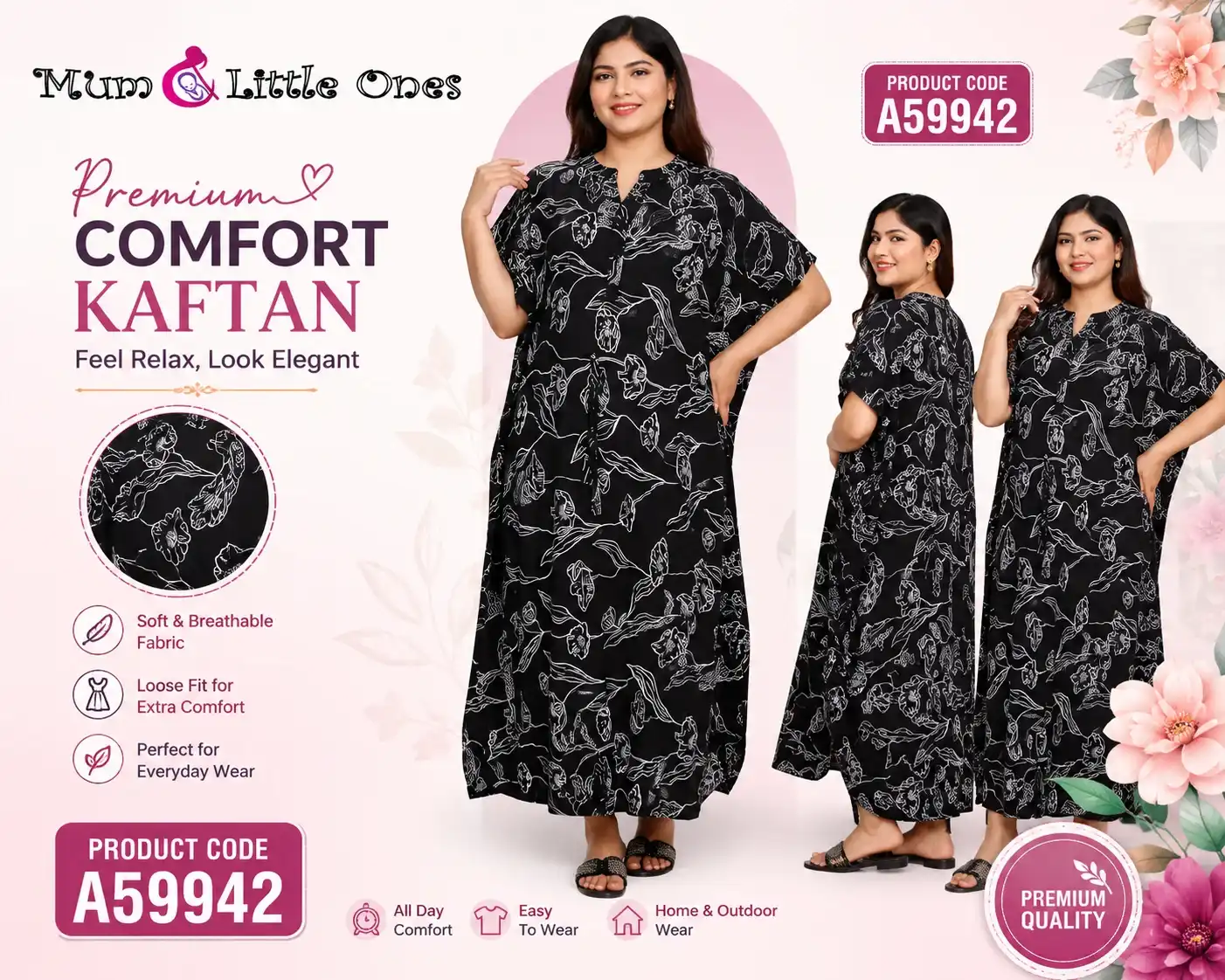 Premium Comfort Kaftan – A59942